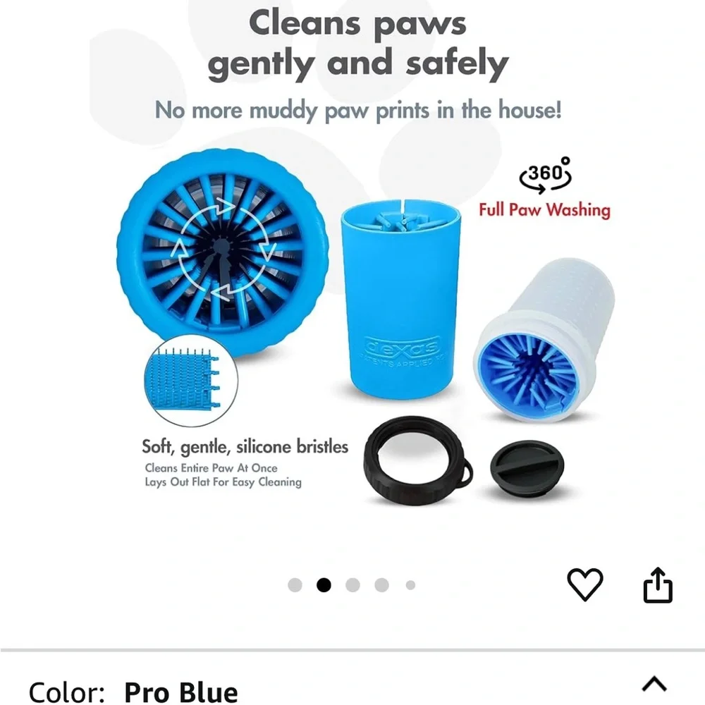 Dexus MudBuster Paw Cleaner with Lid